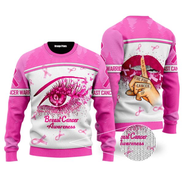 Breast Cancer Awareness Ugly Christmas Sweater – Christmas Gift UH1098