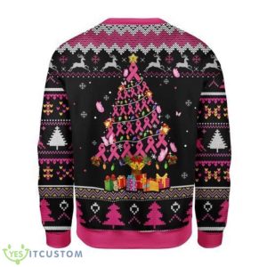 Breast Cancer Awareness Ugly Christmas Sweater For Men & Women Adult US3405