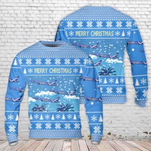 Breeze Airways A220-300 Christmas Sweater Christmas…