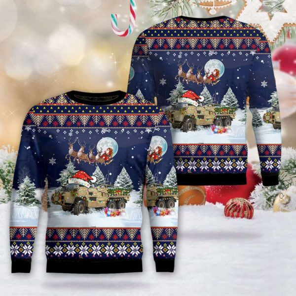 British Army Coyote Christmas Sweater 3D Gìt For Christmas