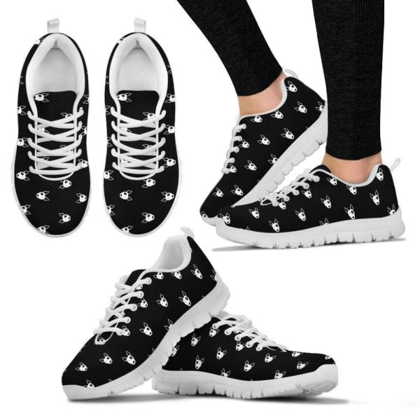 Bull Terrier Lover Women’s Sneakers For Men And Women Comfortable Walking Running Lightweight Casual Shoes