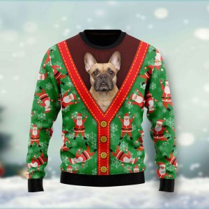 Bulldog HT Ugly Christmas Sweater For…