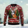 Bulldog Reindeer Ugly Christmas Sweater, Bulldog Reindeer Sweatshirt Christmas Gift