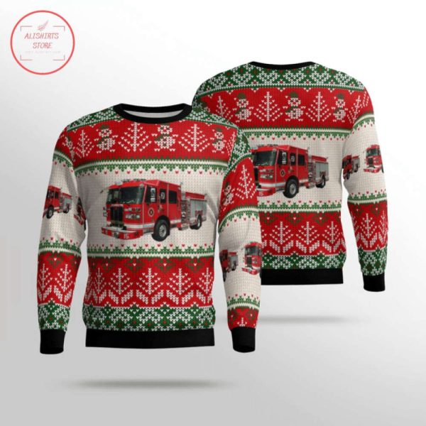 CAL FIRE Ugly Christmas Sweater – Festive Apparel by California Department of Forestry and Fire Protection