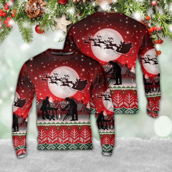 Carpenter Christmas Sweater 3D DLSI0610BG05