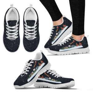 Christmas Village Women’s Sneakers For Men…