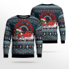 Shop the City of La Crosse Fire Department 3D Ugly Christmas Sweater – Perfect Gift for Christmas!