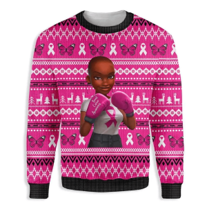 CITYBARKS [UGLY SWEATER] Black Girl Breast…