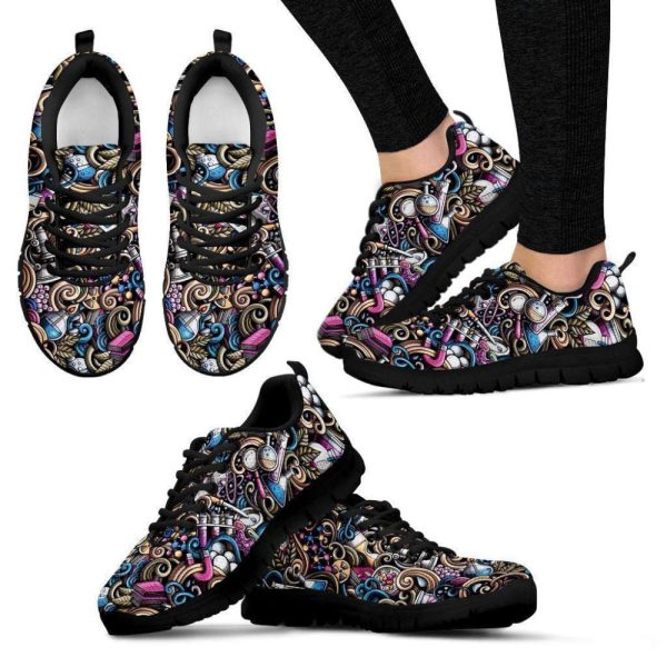 Colors everywhere Women’s Sneakers For Men And Women Comfortable Walking Running Lightweight Casual Shoes