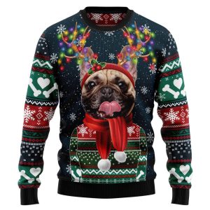 cozy festive french bulldog ugly christmas sweater perfect holiday gift .jpeg