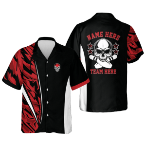 custom name skull bowling shirts for men hawaiian shirt 1.png