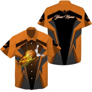 Custom Personalized Hawaiian Bowling Shirts –…