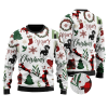 Dachshund Dog Ugly Christmas Sweater: Festive & Adorable Apparel for Your Furry Friend!
