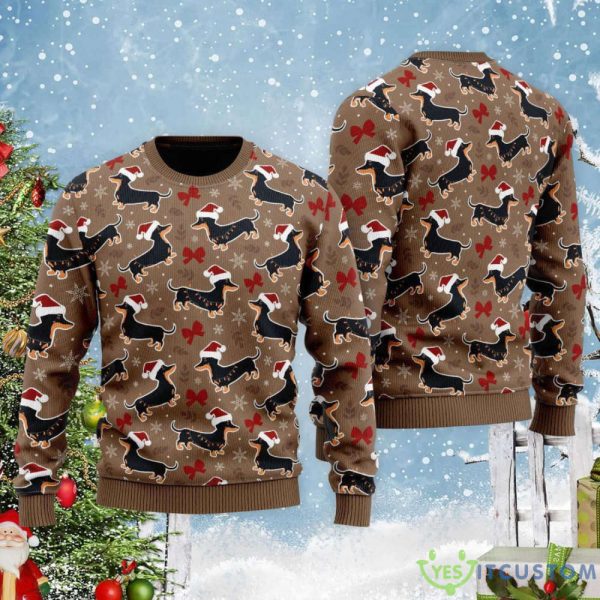 Dachshund Ugly Christmas Sweater: Perfect Gift for Dog Lovers!