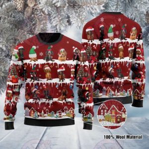 Dachshund Ugly Sweater Dachshund Collection Christmas…