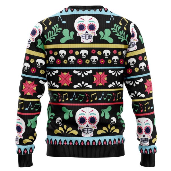 Dead Inside Ugly Christmas Sweater for Men and Women – Skull Design