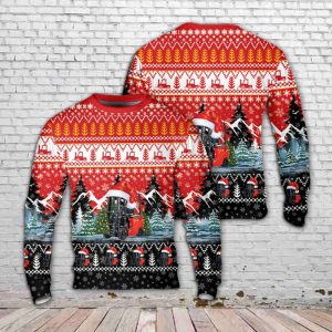 Electric Forklift Christmas Sweater Gift For…