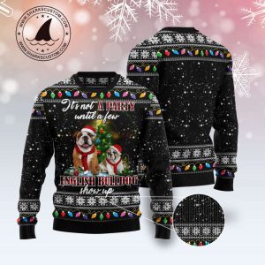 english bulldog show up ugly christmas sweater festive pet apparel 1.jpeg