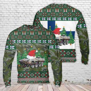 Finnish Army Patria AMV Christmas Sweater…