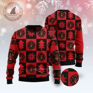 firefighter christmas pattern t2110 ugly christmas sweater best gift for christmas noel malalan christmas signature 2.jpeg