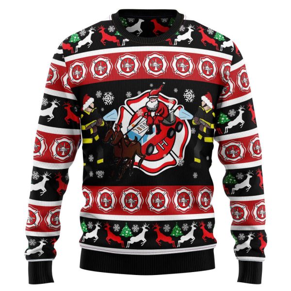 Fireman Firefighter G5106 Ugly Christmas Sweater – Best Gift For Christmas