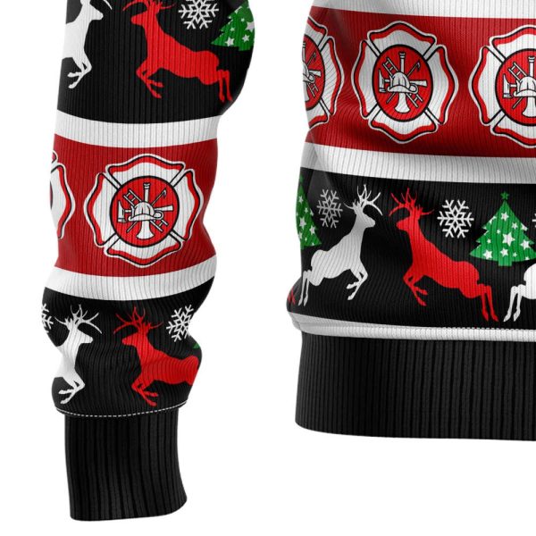 Fireman Firefighter G5106 Ugly Christmas Sweater – Best Gift For Christmas