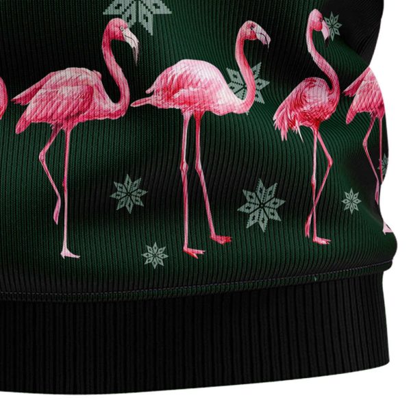 Flamingo Merry Flockin Christmas Ugly Christmas Sweater