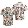 Funny Bowling Floral Custom Name Hawaiian Shirt For Unisex Gift