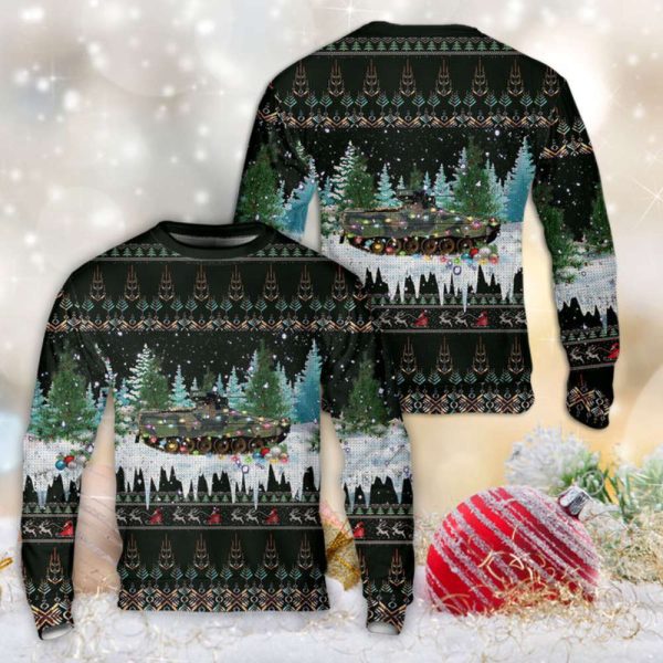 German Bundeswehr IFV ‘MARDER 1 A3’ Christmas Sweater Gift For Chrismas
