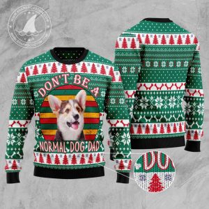 get festive with a welsh corgi dog dad ugly christmas sweater 1 2.jpeg