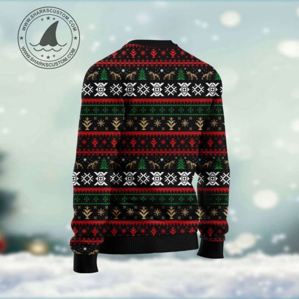Get Festive with Our Heart Bulldog Ugly Christmas Sweater – Perfect Holiday Attire!