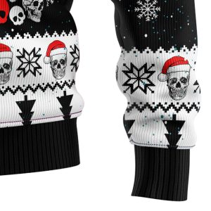 get festive with the skull pine tree ugly christmas sweater limited stock 1 4.jpeg