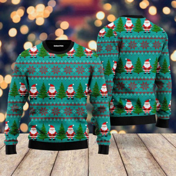 Green Santa Claus Merry Christmas Ugly Christmas Sweater – Gift For Christmas UH2280