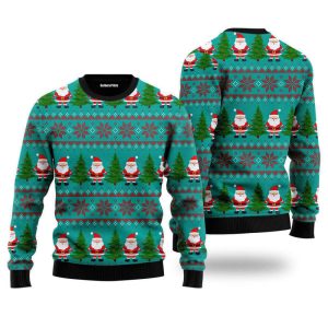 green santa claus merry christmas ugly christmas sweater gift for christmas uh2280.jpeg