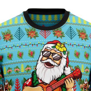 hawaiian santa claus ugly christmas sweater 1.jpeg