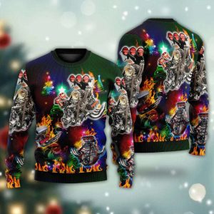 hot rod tree fire ugly christmas sweaters for men and women 3.jpeg