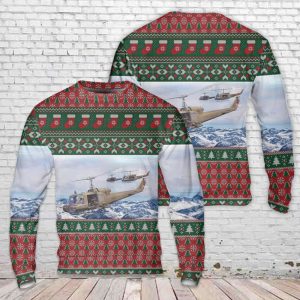 Huey Helicopter Christmas Sweater Gift For…