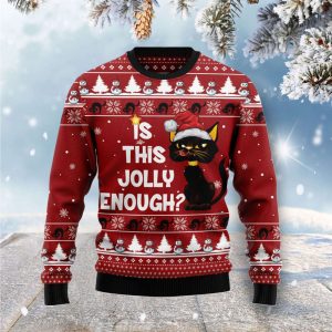 is this jolly enough black cat ugly christmas sweater.jpeg