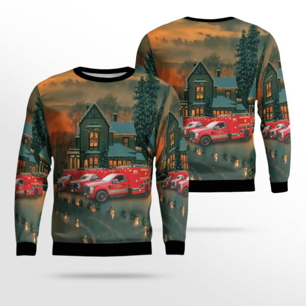 Get Festive with Jacksonville Fire Rescue Ugly Christmas Sweater