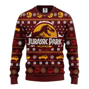 Jurracsic World Ugly Christmas Sweater –…