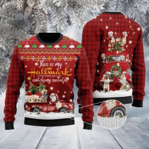 Labrador Retriever Dog Ugly Christmas Sweater…