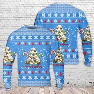 Merry Christmas Baseball Christmas Sweater Gift…