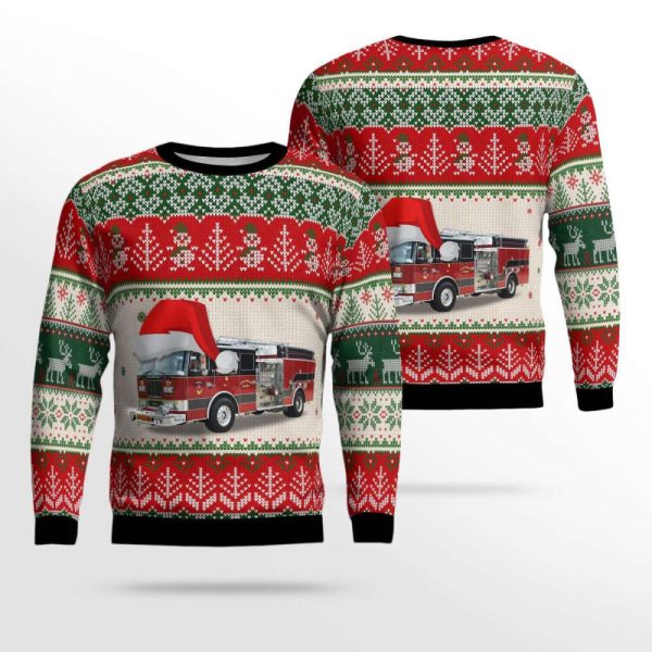 Get Festive with North Carolina s Locke Fire Department Ugly Christmas Sweater!