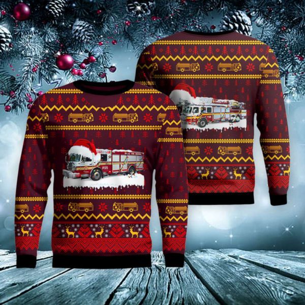 OTTAWA FIRE SERVICES CHRISTMAS SWEATER Gift For Christmas