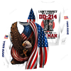 Personalized I Have A DD-214 US Veteran 3D All Over Printed Custom Name Ugly Sweater