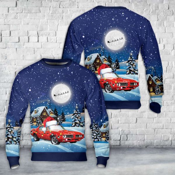 Pontiac GTO 1969 Christmas Sweater Gift For Christmas