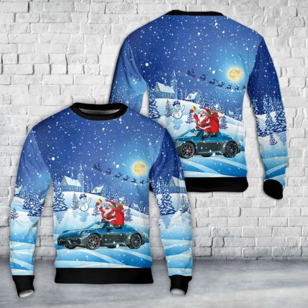 Porsche 911 Christmas Sweater Gift For Christmas