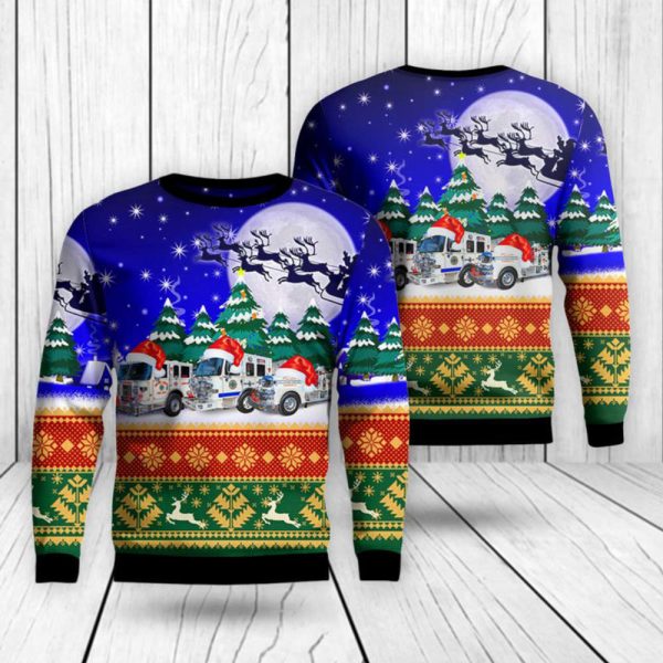 RIVER EDGE FIRE COMPANY #2 Christmas Sweater Gìt For Christmas