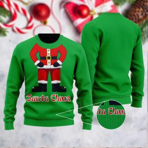 Santa Claus Ugly Christmas Sweater –…