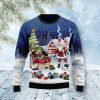Santa Sled Labrador Retriever Ugly Christmas Sweater – Perfect Gift for Men & Women